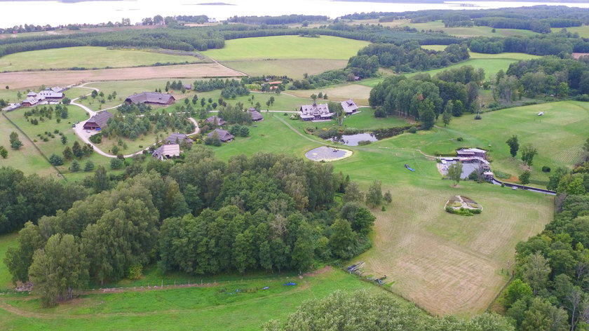 Posiadłość rodziny Staraków nad jeziorem Kisajno ma 200 hektarów