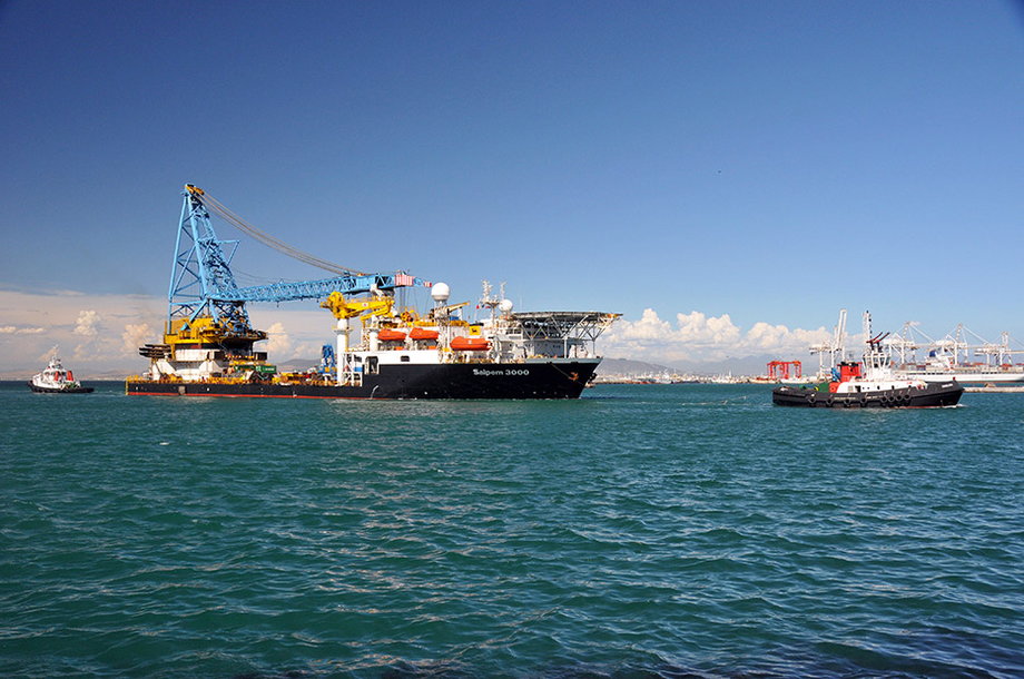 Saipem dysponuje specjalistyczną flotą statków do prac przy budowie rurociągów na dnie morza.