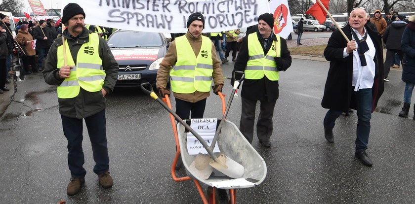 Renata Beger z rolnikami chce sparaliżować Warszawę!