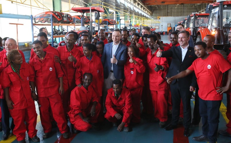 Andrzej Duda w Etiopii