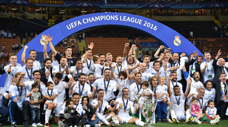 A Real Madrid leszorult a trónról / Fotó: AFP