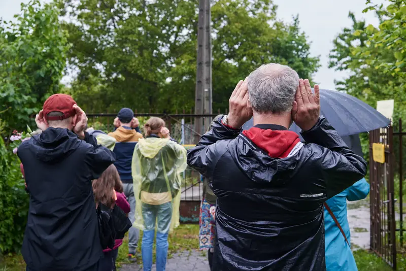 Spacer sensoryczny z fundacją Wielozmysły w ROD im. J. Waszyngtona