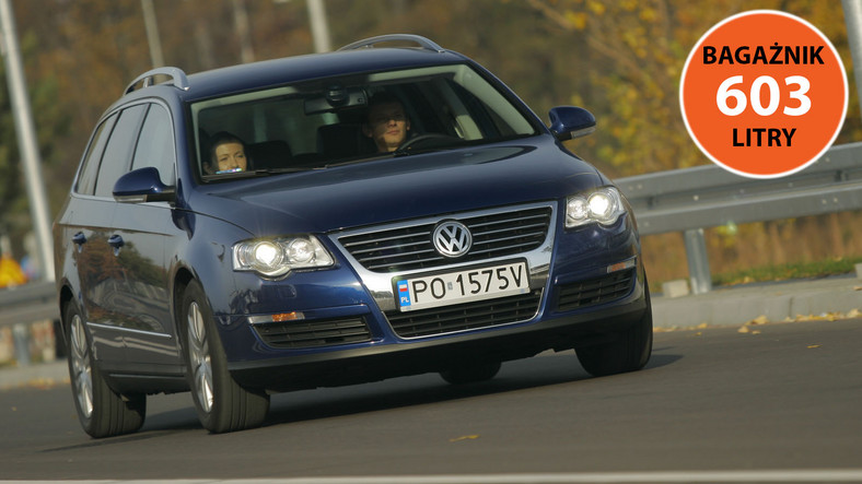 1. VW Passat B6 (2005-10) - od 16 000 zł  