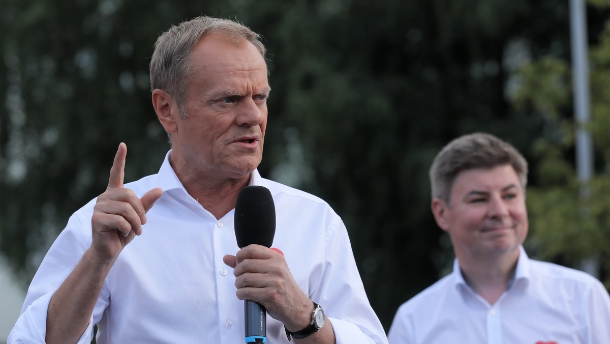 Rusza kampania wyborcza. Donald Tusk zdradza nazwiska liderów list na Mazowszu