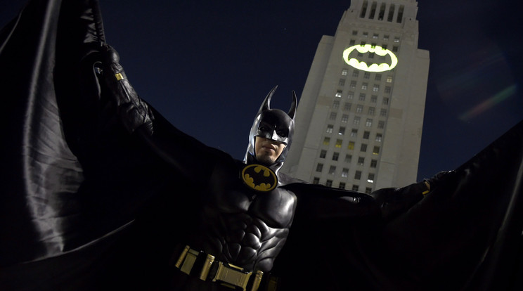 Megjelent Batman Los Angelesben! /Fotó:MTI