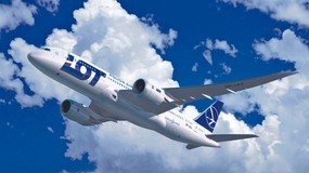 Internet wreszcie będzie dostępny w samolotach LOT-u. Znamy harmonogram udostępniania usługi