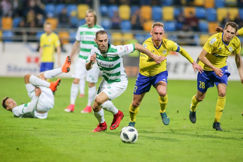 Pilka nozna. Ekstraklasa. Arka Gdynia - Lechia Gdansk. 03.11.2017