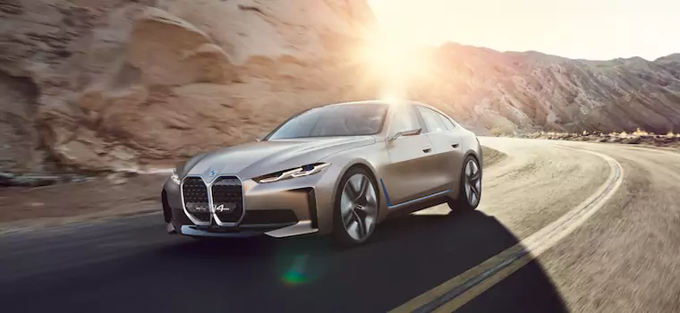 BMW Concept i4 – wielkie "nerki" i elektryczny napęd