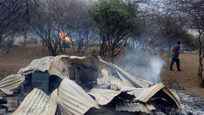 Baringo Banditry Bandits Fiercely Shoots At Police Vehicle