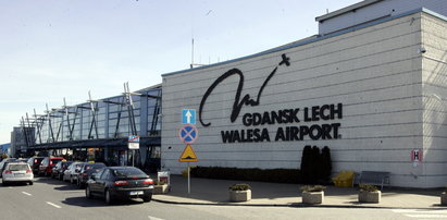 Alarm  bombowy na lotnisku w Gdańsku