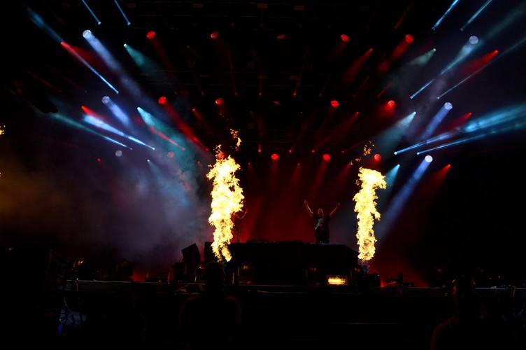 Axwell Ingrosso podczas Orange Warsaw Festival. 2 czerwca 2018