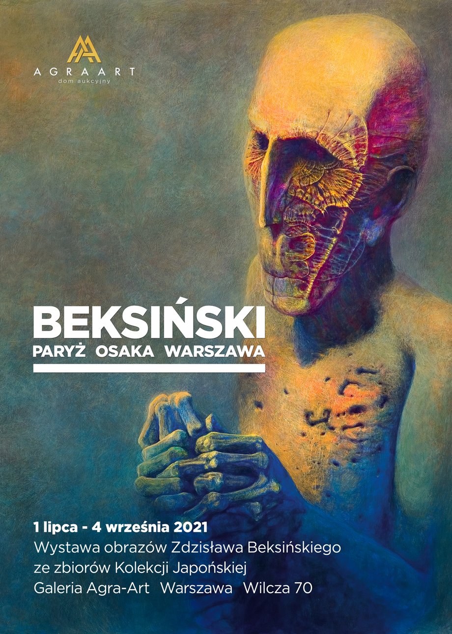 Wystawę dzieł Z. Beksińskiego z Kolekcji Japońskiej można oglądać w galerii DA Agra-Art przy ul. Wilczej 70 do 4 września. 