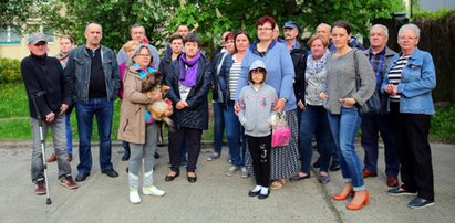 Protest mieszkańców Bałut. Nie chcą likwidacji parkingu