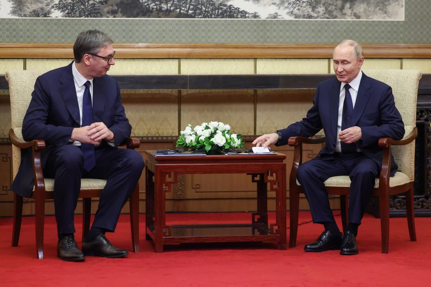 Aleksandar Vučić i Vladimir Putin
