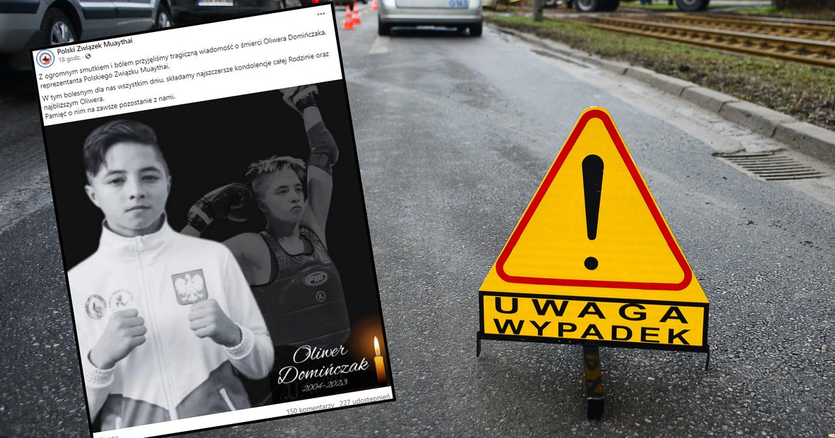 Śmierć 19-letniego reprezentanta Polski w wypadku. Alkohol przyczyną ...