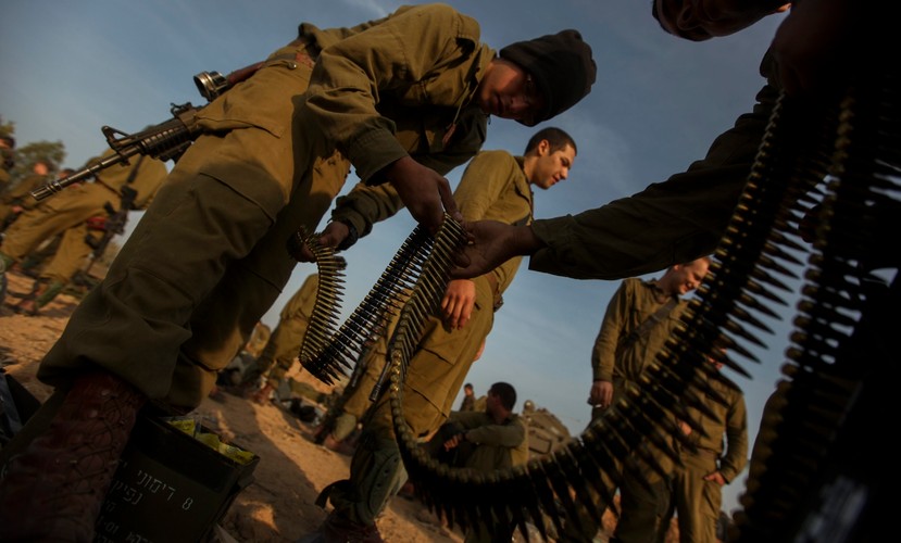 Izraelscy żołnierze gotowi na inwazję