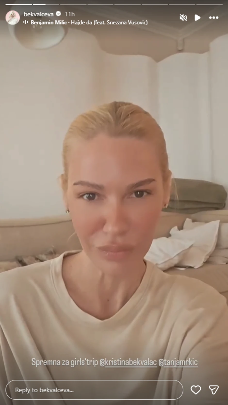 Nataša Bekvalac, objava