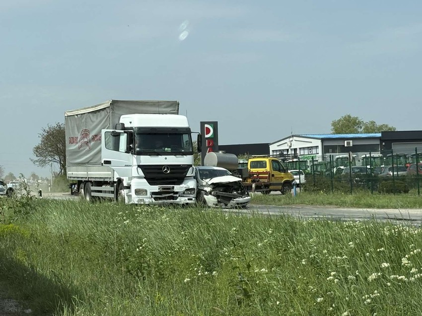 Saobraćajna nesreća na Rumenačkom putu 