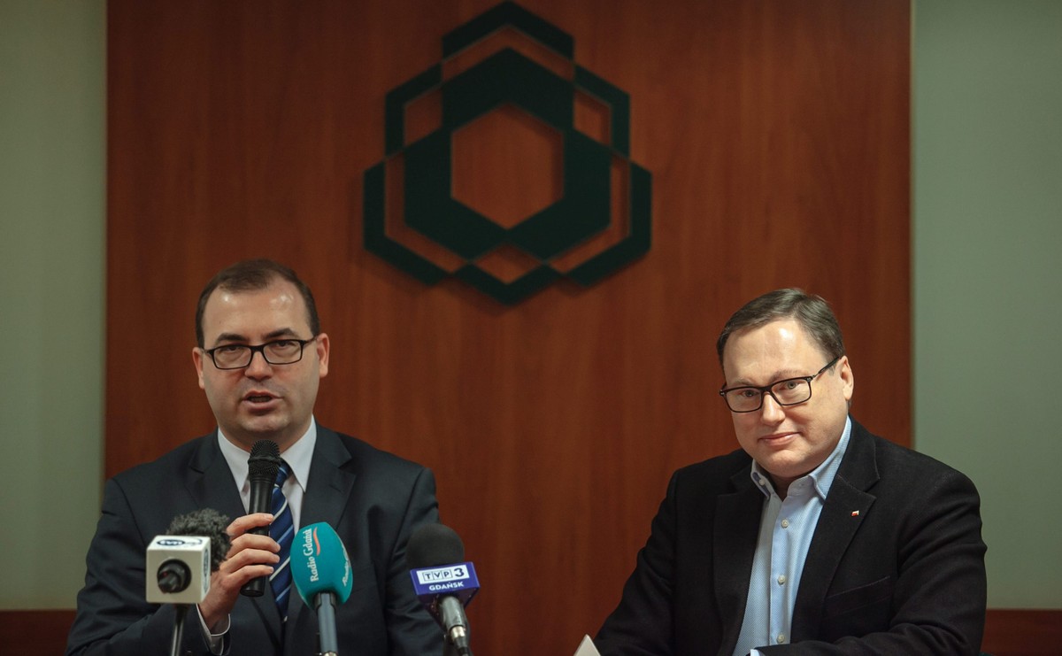 Poseł PiS Andrzej Jaworski i senator Prawa i Sprawiedliwości Grzegorz Bierecki