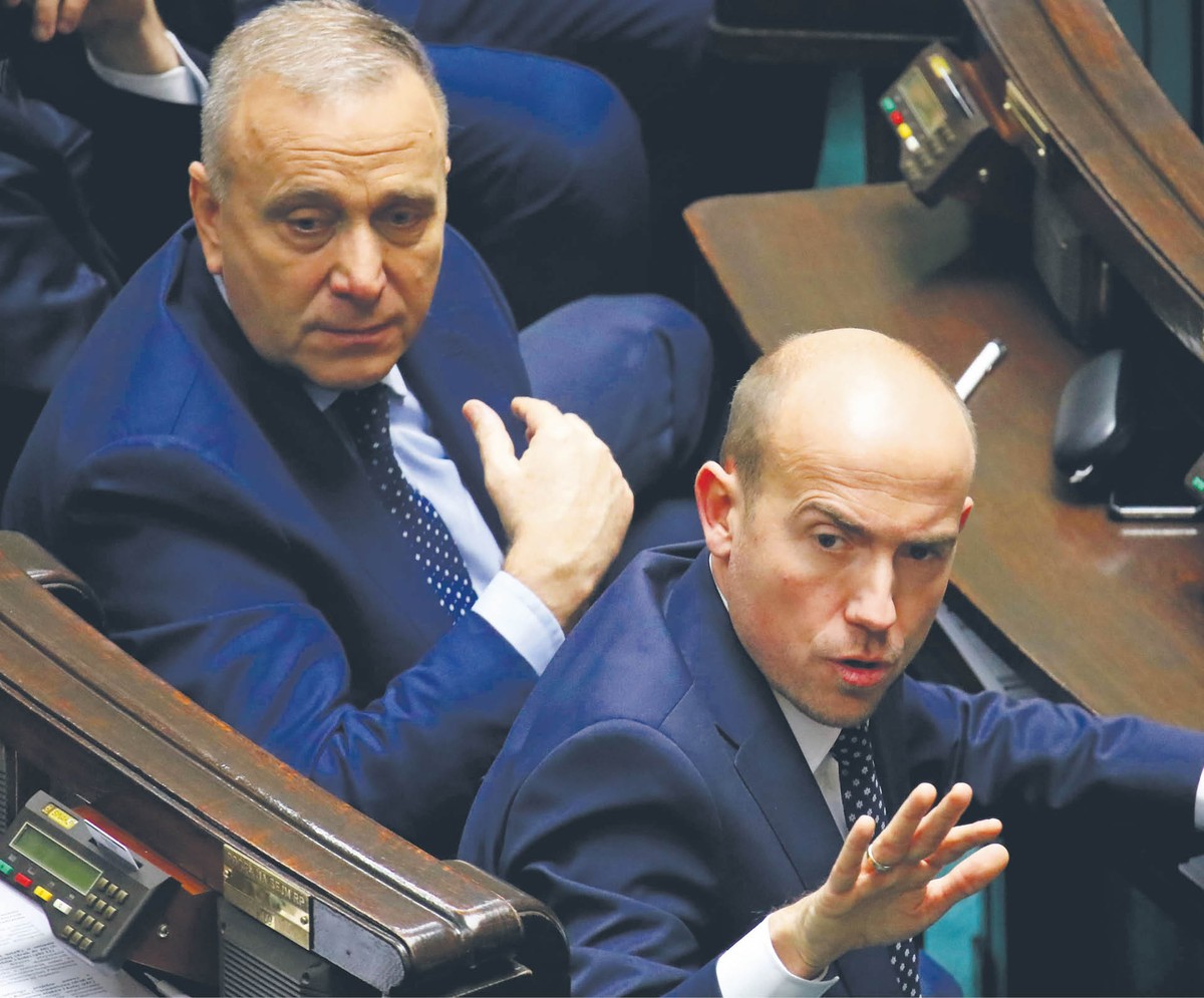 Grzegorz Schetyna i Borys Budka