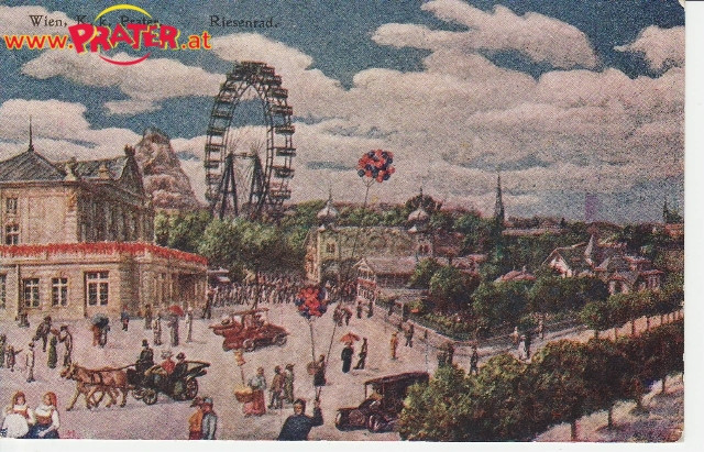 Wiedeński Prater na historycznych pocztówkach
