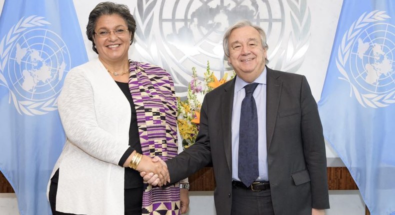 Hanna Tetteh gets top UN job