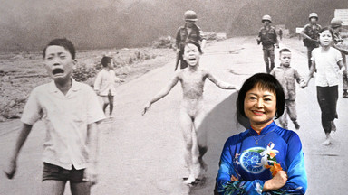 "Napalm Girl" ze słynnego zdjęcia z wojny w Wietnamie przyleciała do Polski. Pomogła uchodźcom