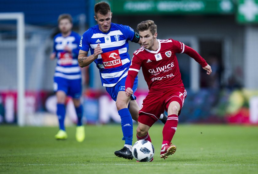 Pilka nozna. Ekstraklasa. Zaglebie Lubin - Piast Gliwice. 07.12.2018