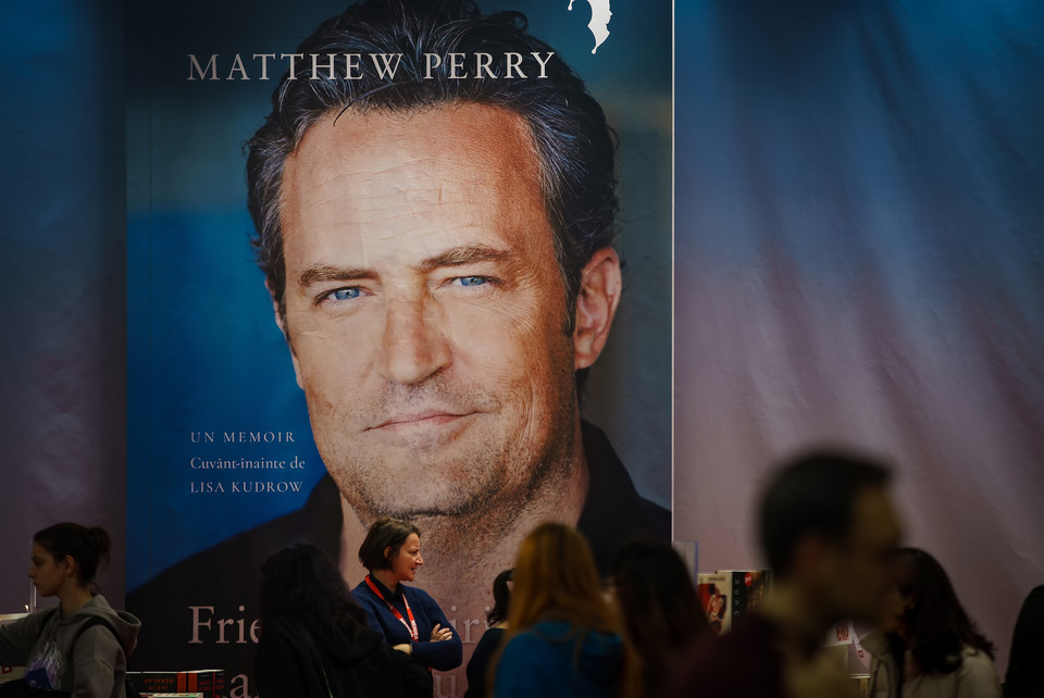 Okładka książki Matthew Perry'ego