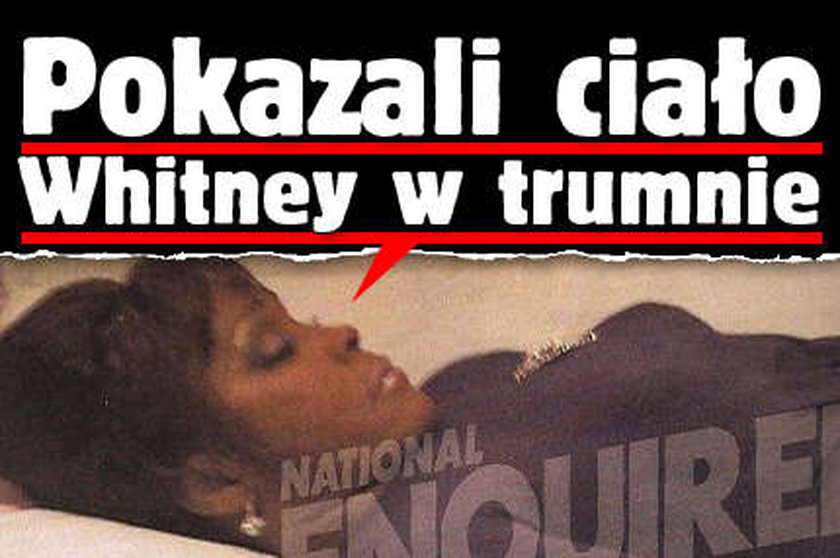 Pokazali ciało Whitney w trumnie