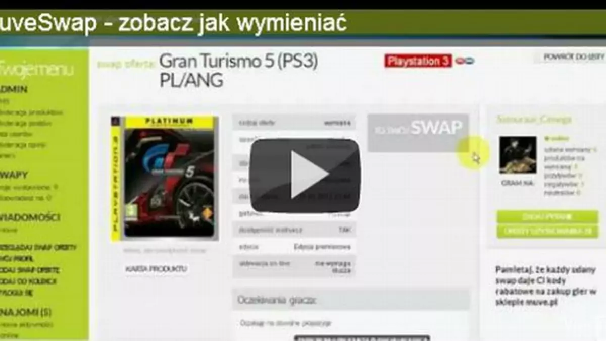 MuveSwap, czyli Cenega proponuje wymianę używanych gier