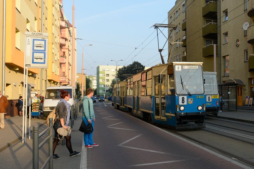 Tramwaj linii 8 wrocławskiego MPK