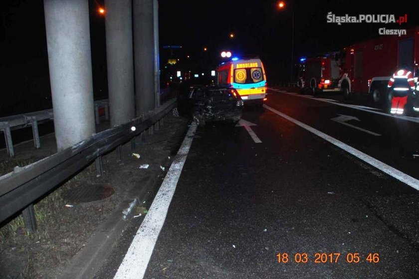 Cieszyn. Wypadek na drodze S52. Zginął 20-latek