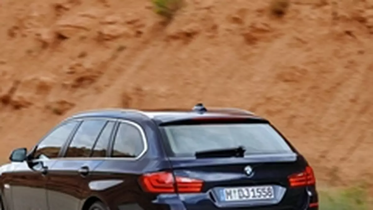 BMW serii 5 Touring – ma dużo miejsca i dostęp do Internetu