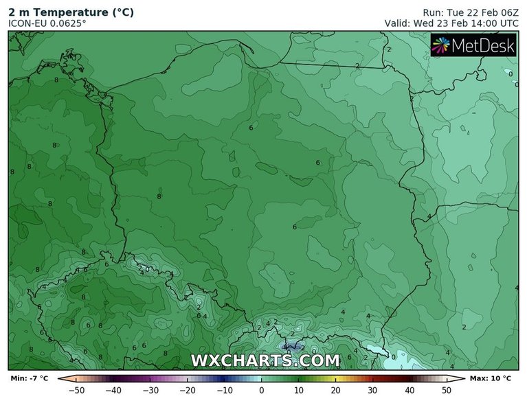 Na zachodzie słupki rtęci pokażą nawet 8-9 st. C