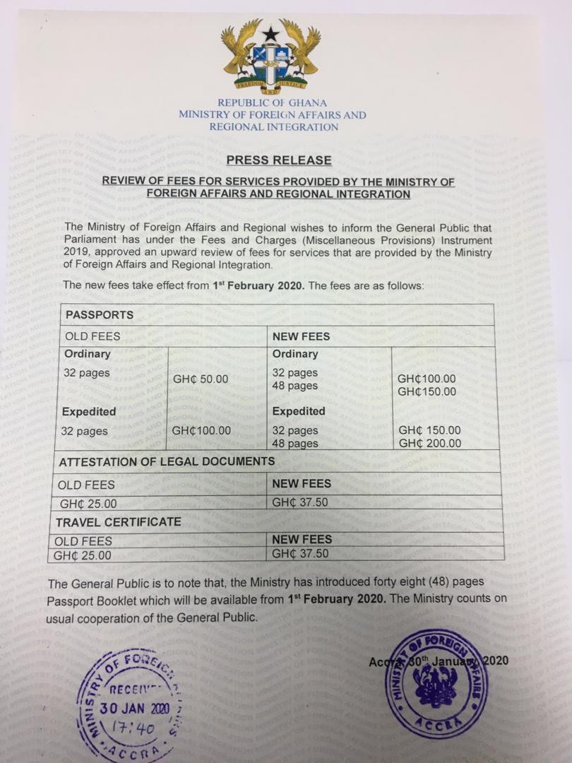 ministry of health ghana travel certificate