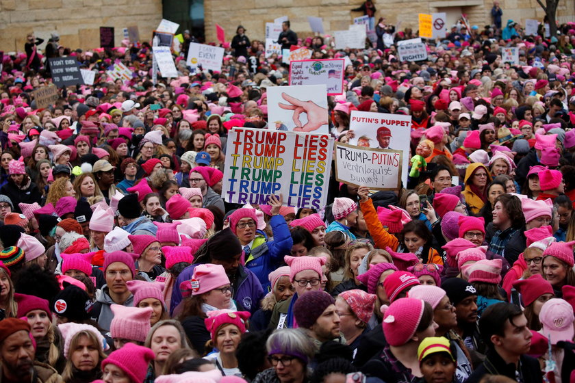 Marsze kobiet przeciwko Trumpowi