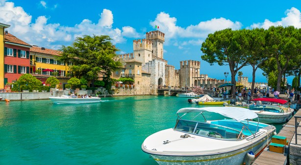 Sirmione nad jeziorem Garda