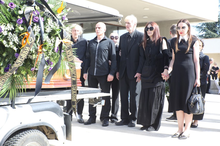 Sahrana Slađane Milošević