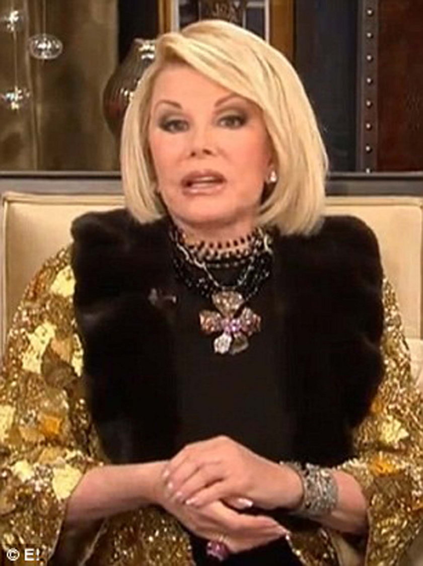 Joan Rivers w swoim programie