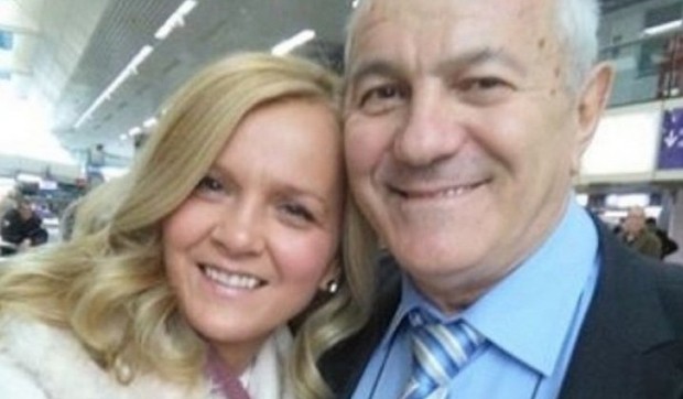 Pero Gudelj i njegova supruga Ruža