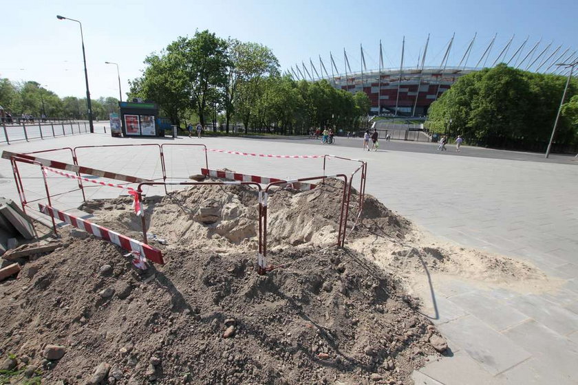 Miejsca w Warszawie gdzie przed Euro trzeba zrobić porządek