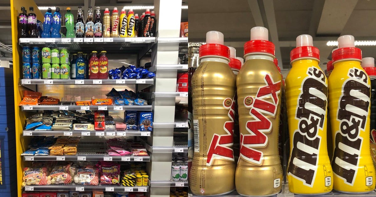 I live in the Netherlands. Here's what the 'American' section of the ...