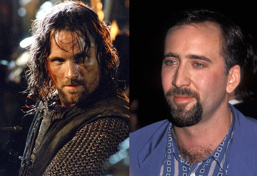 Nicolas Cage odrzucił rolę Aragorna z trylogii "Władca Pierścieni"