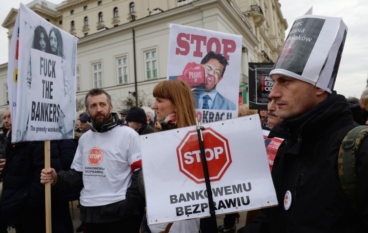 Manifestacja "Stop Bankokracji"