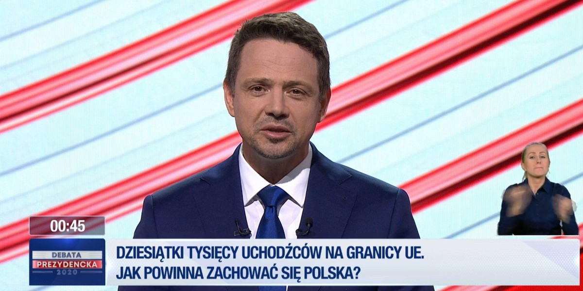 Spięcie w studio TVP