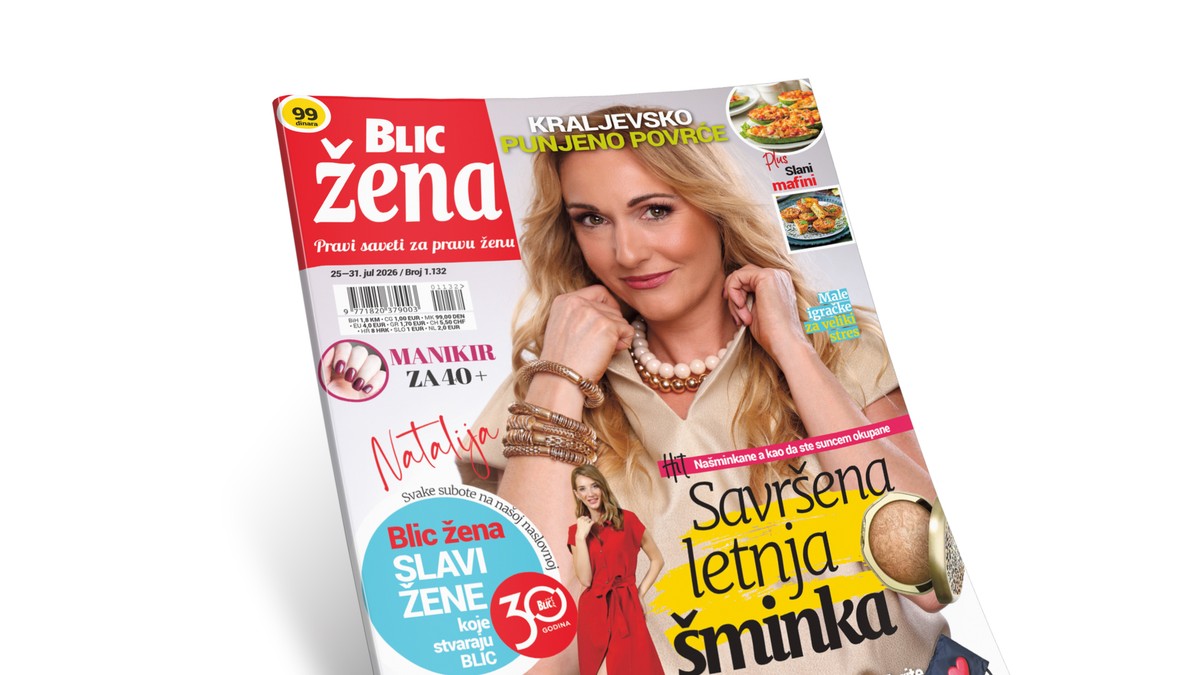 Od 1. avgusta, potražite novu "Blic ženu" na svim prodajnim mestima, u svakom gradu