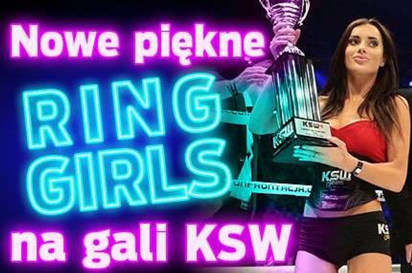 Nowe piękne ring girls KSW 