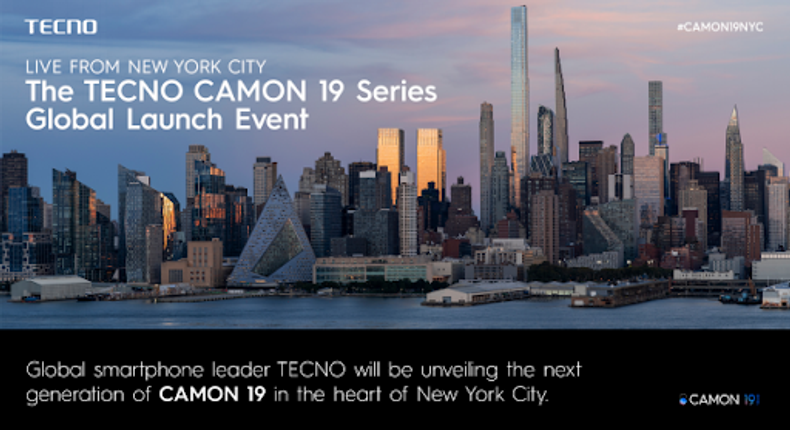 TECNO CAMON 19 Series Global Launch Invitation