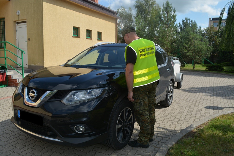 Strażnicy graniczni odzyskali auto skradzione we Francji